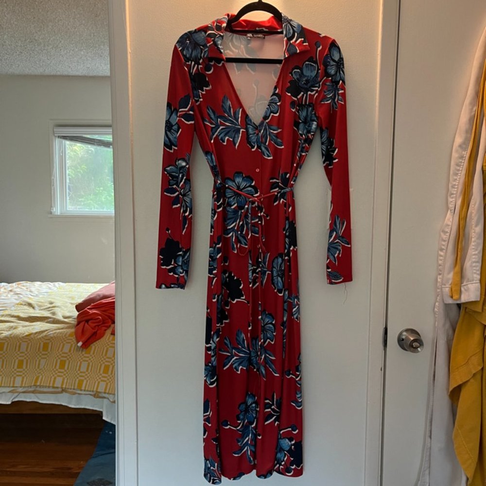 Red Zara Dress
